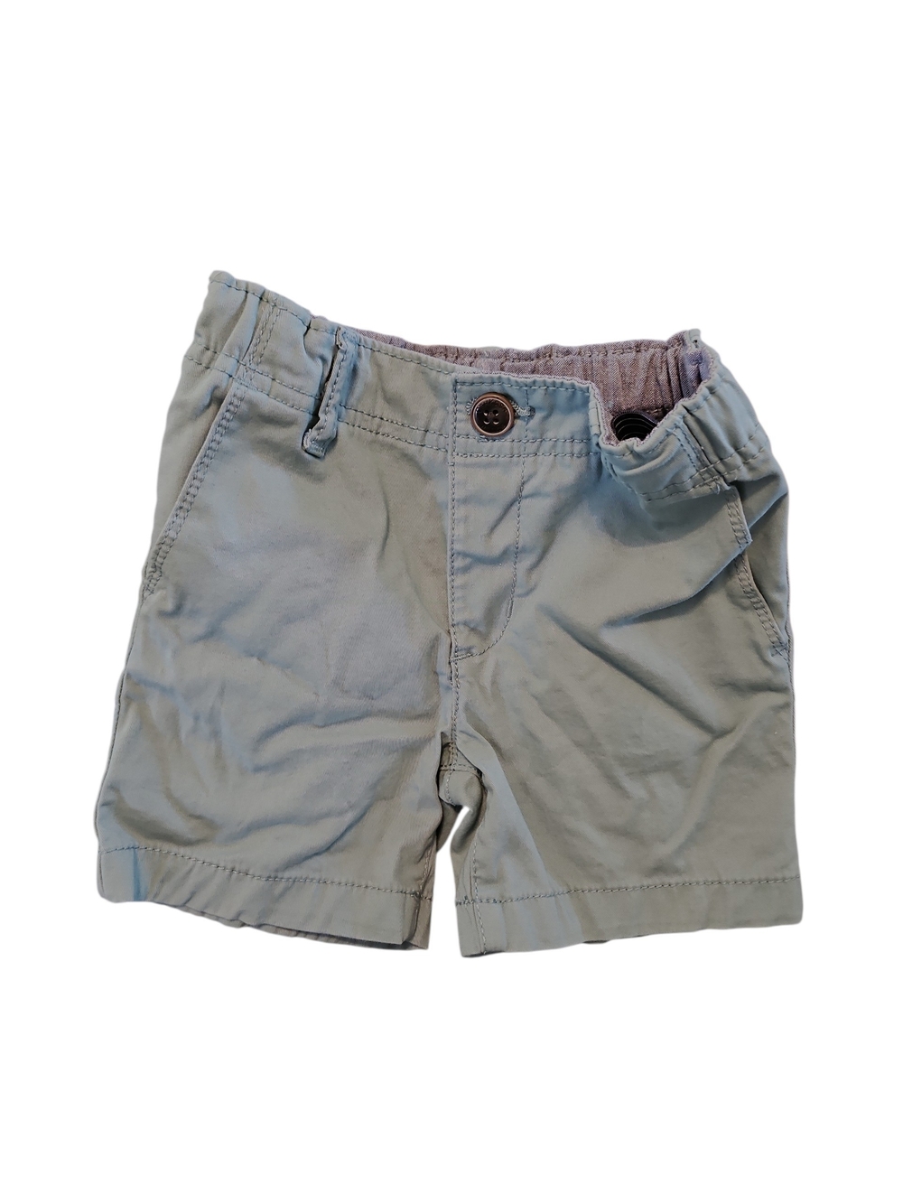 Kids Light Blue Green Casual Shorts size 3t Oshkosh Bgosh